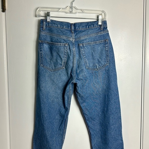 Reformation Julia High Cigarette Jeans Sonoma Destroyed Size 26 - Picture 4 of 13